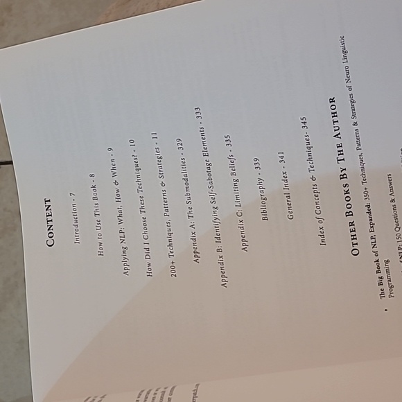 The Big Book of NLP Techniques 4th Edition paperback book - Picture 5 of 6